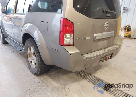 2005 Nissan Pathfinder Se из США, поврежденный, VIN 5N1AR18W95C723050